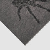 Papier Mousseline Tarantula Goth Decoupage (Détail)