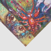 PAPIER MOUSSELINE TAROTS DES OMBRES PERDUES / LA DAME DE LA LUNE (Détail)