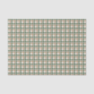 Papier Mousseline Tartan