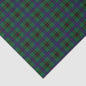 Papier Mousseline Tartan de Davidson de clan (Détail)