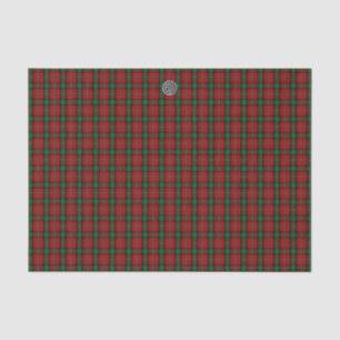 Papier Mousseline Tartan de famille de clan de Boyd avec le joint