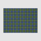 Papier Mousseline Tartan de Fergusson de clan (Recto)