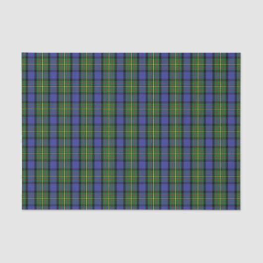Papier Mousseline Tartan de MacLaren de clan (Recto)