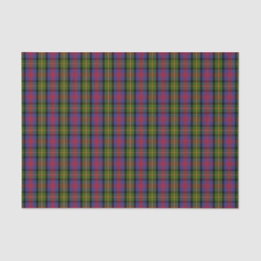 Papier Mousseline Tartan de MacLennan de clan (Recto)