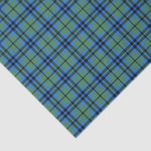 Papier Mousseline Tartan de Marshall de clan (Détail)