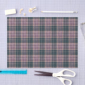 Papier Mousseline Tartan de prune (Artisanat)