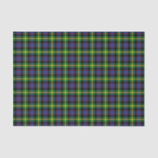 Papier Mousseline Tartan de Watson de clan (Recto)