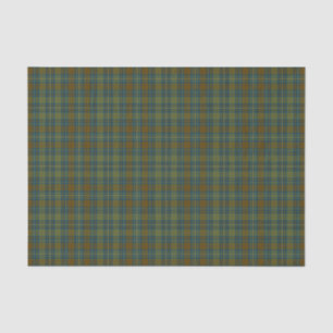 Papier Mousseline Tartan d'Irlandais de Kerry du comté