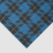 Papier Mousseline Tartan écossais de bleu de Ramsay de clan de (Détail)