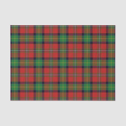 Papier Mousseline Tartan écossais de Boyd de clan de cadeaux (Recto)