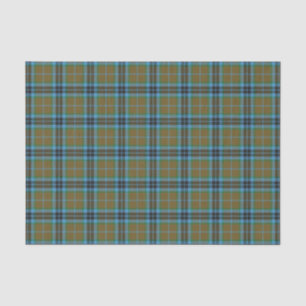 Papier Mousseline Tartan écossais de chasse de Thompson de clan de