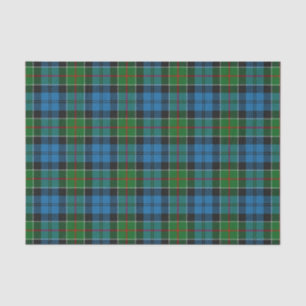 Papier Mousseline Tartan écossais de Colquhoun de clan de cadeaux