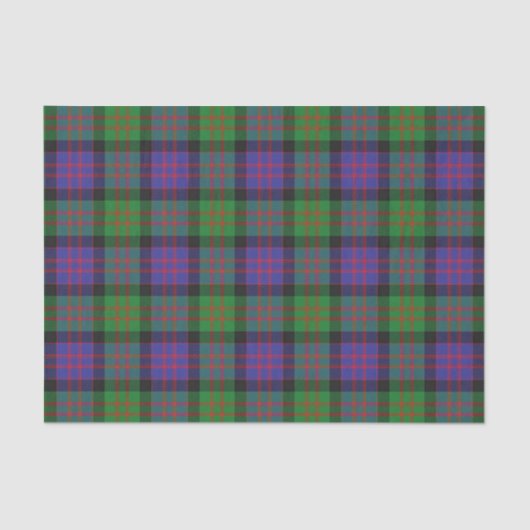 Papier Mousseline Tartan écossais de Donald MacDonald de clan de (Recto)