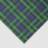 Papier Mousseline Tartan écossais de Graham de clan de cadeaux (Détail)
