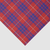 Papier Mousseline Tartan écossais de Hamilton de clan de cadeaux (Détail)