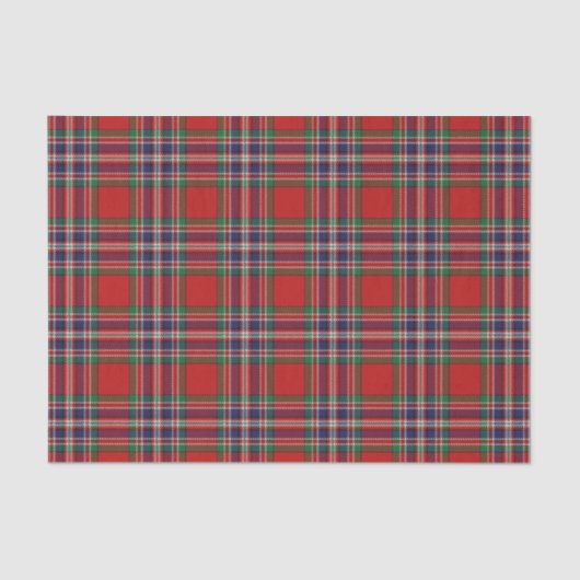 Papier Mousseline Tartan écossais de MacFarlane de clan de cadeaux (Recto)