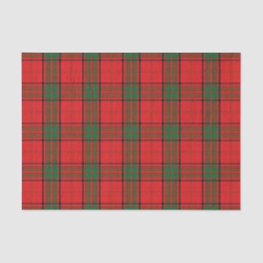 Papier Mousseline Tartan écossais de Maxwell de clan de cadeaux (Recto)