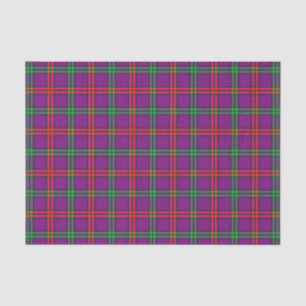 Papier Mousseline Tartan écossais de Montgomery de clan de cadeaux