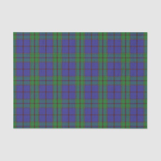 Papier Mousseline Tartan écossais de Strachan de clan de cadeaux (Recto)