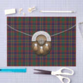 Papier Mousseline Tartan et escarcelle irlandais de liège du comté (Artisanat)