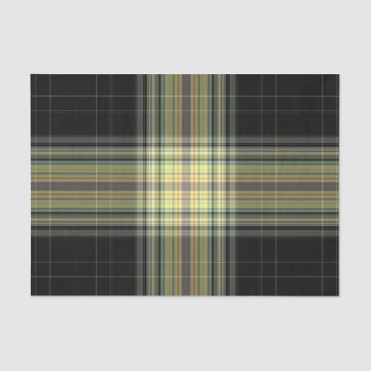 Papier Mousseline Tartan Plaid (Recto)