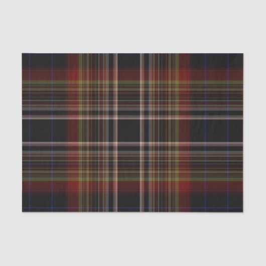 Papier Mousseline Tartan Plaid (Recto)
