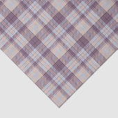Papier Mousseline Tartan pourpre (Détail)