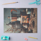 Papier Mousseline Tasses de broyeur à café anciennes (Artisanat)