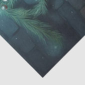 Papier Mousseline Tattoo Biker Père Noël Papier Découpage de Noël (Détail)