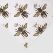 Papier Mousseline Tea Garden Bee Series Design 13 Tissu Papier (Détail)
