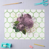 Papier Mousseline Tea Garden Bee Series Design 30 (Artisanat)