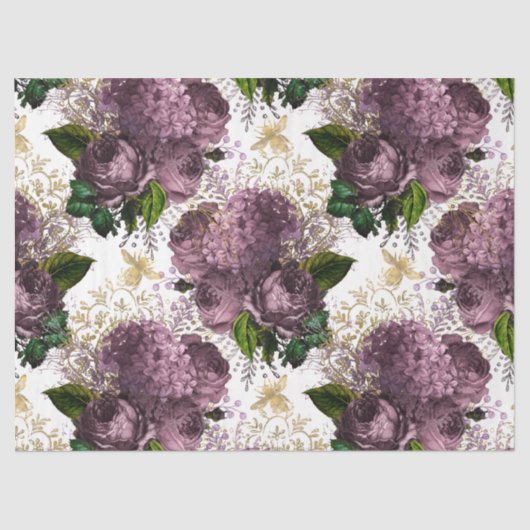 Papier Mousseline Tea Garden Bee Series Design 39 (Recto)