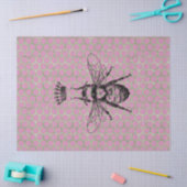 Papier Mousseline Tea Garden Bee Series Design 59 (Artisanat)