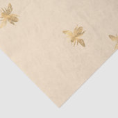 Papier Mousseline Tea Garden Bee Series Design 8 Tissu Papier (Détail)