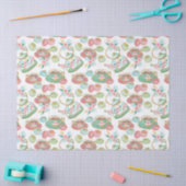 Papier Mousseline Tea Time Motif (Artisanat)