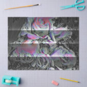 Papier Mousseline Techno Bouquet  (Artisanat)