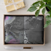 Papier Mousseline Techno Bouquet  (Cadeau)
