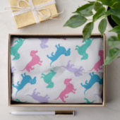 Papier Mousseline Teckels colorés par pastel (Cadeau)