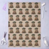 Papier Mousseline Teddy Bear Cold Brew  (Artisanat)