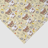 Papier Mousseline Teddy Bear Nurse (Détail)