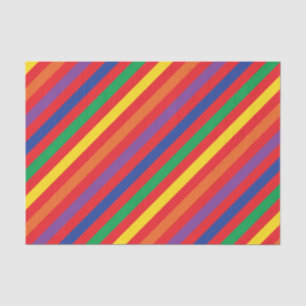 Papier Mousseline Teddy Bear Rainbow Cute Kid's Birthday Party