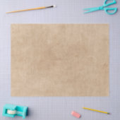 Papier Mousseline teinte de papier de tissu beige (Artisanat)