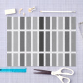 Papier Mousseline Teintes gris argenté (Artisanat)