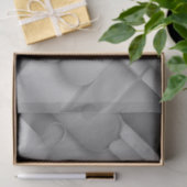 Papier Mousseline Teintes grises Art moderne (Cadeau)