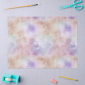 Papier Mousseline Teinture à tarte violette rose       (Artisanat)