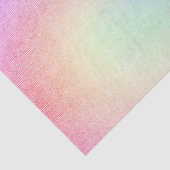 Papier Mousseline Teinture de ciment arc-en-ciel (Détail)