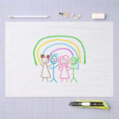 Papier Mousseline Télécharger des enfants Dessiner Transformer des e (Artisanat)