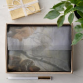 Papier Mousseline Tempête de neige en hiver (par Francisco Goya) (Cadeau)