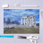 Papier Mousseline Temple de Zeus - Nemea (Artisanat)