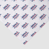 Papier Mousseline Tennessee State Pride Tissu Paper (Détail)